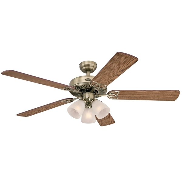 Westinghouse CEILING FAN ANTQ BRS 52"" 72337